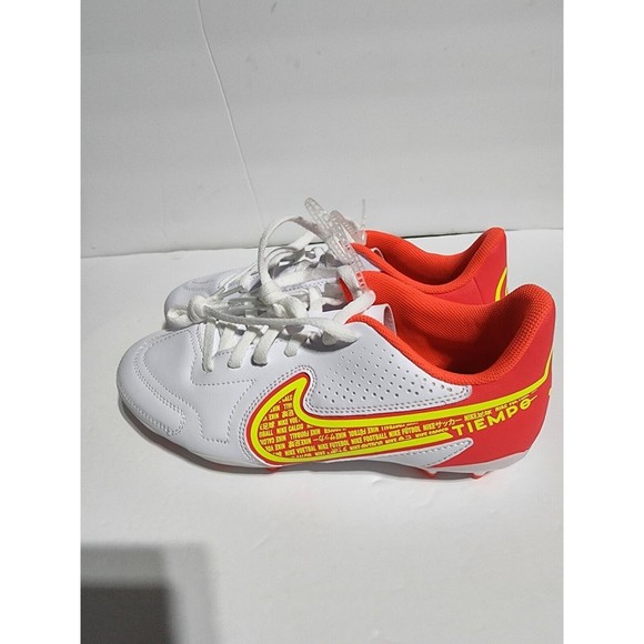 Nike Tiempo Legend 9 ClubWhite Kids Soccer Cleats Size 6Y New DA1331-176 - Picture 5 of 9